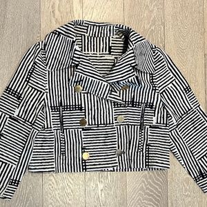 Vintage Opening Ceremony Lightweight Cropped Jacket